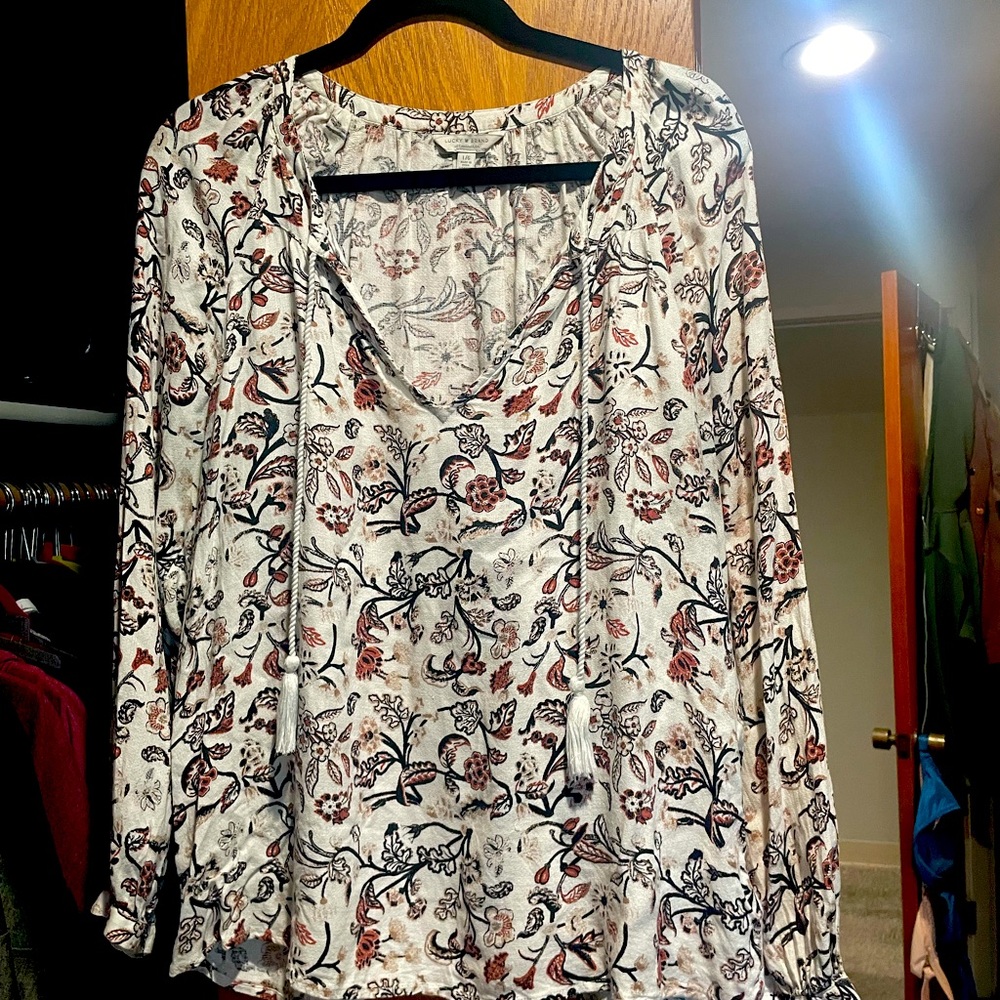 Lucky brand boho top